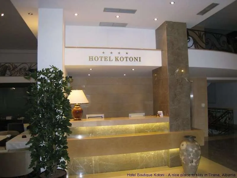 Boutique Hotel Kotoni Tirana 4*,